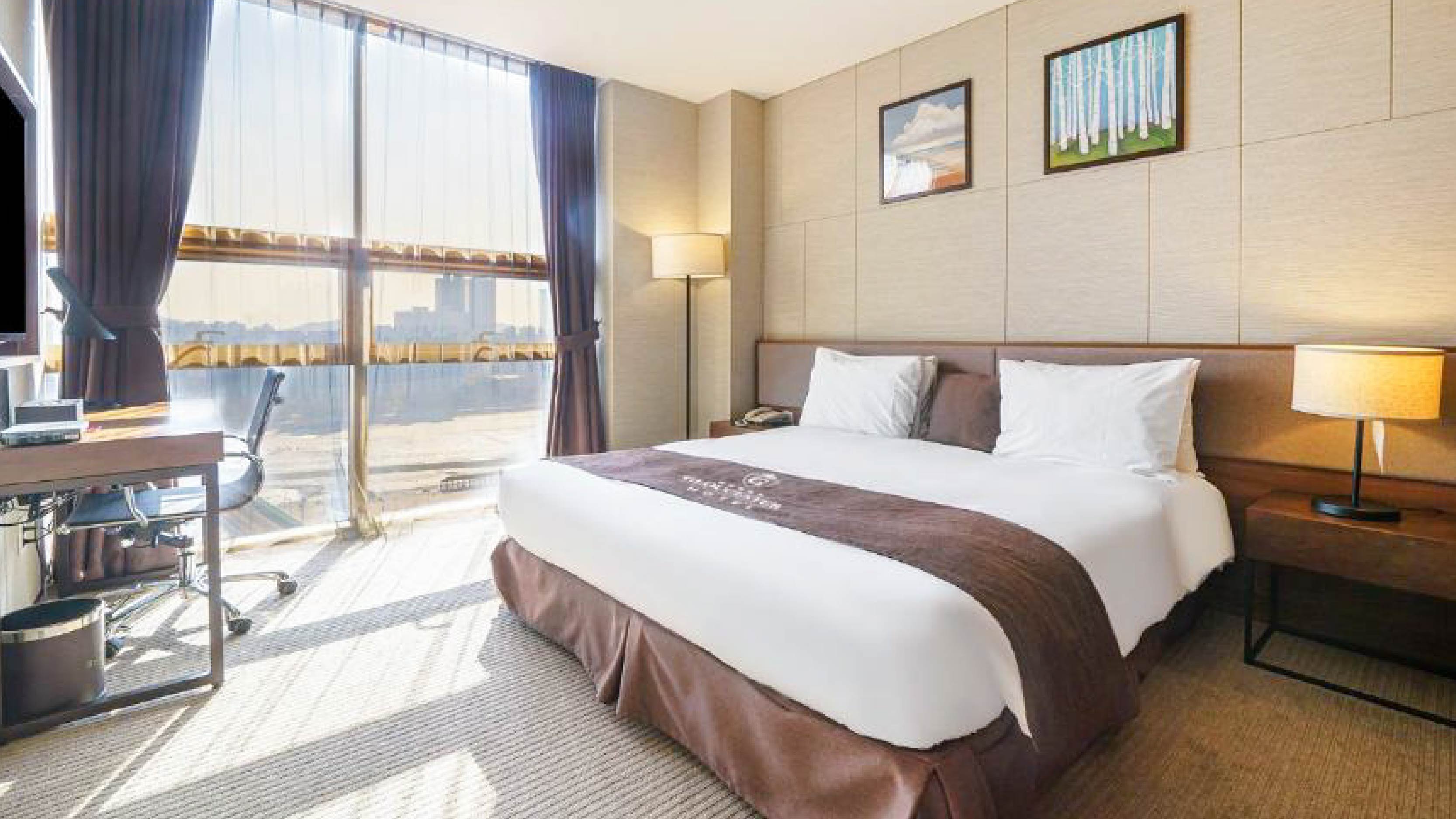 Hotel Whistlelark Jeju 客房空間